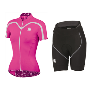 Sportful kledingset: Charm jersey + Tour W