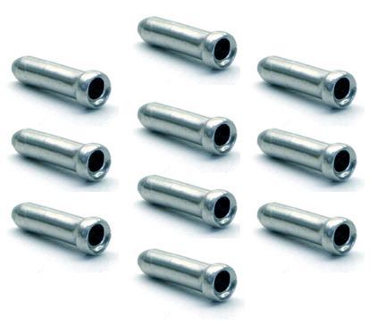 eindkap binnenkabel 2.3mm 10 stuks alu