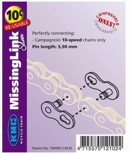 kmc 10sp missing link campagnolo re usable online fietswinkel racefietsbanden fietsonderdelen fietskleding fietshelmen fietsschoenen sportvoeding fietszadels santini