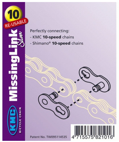 kmc 10sp missing link kmc & shimano - re-usable