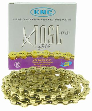 KMC X10 SL Gold fietsketting