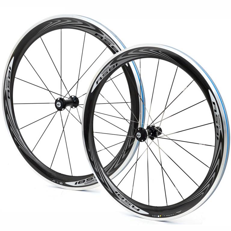 shimano RS81 C50 carbon clincher wielset